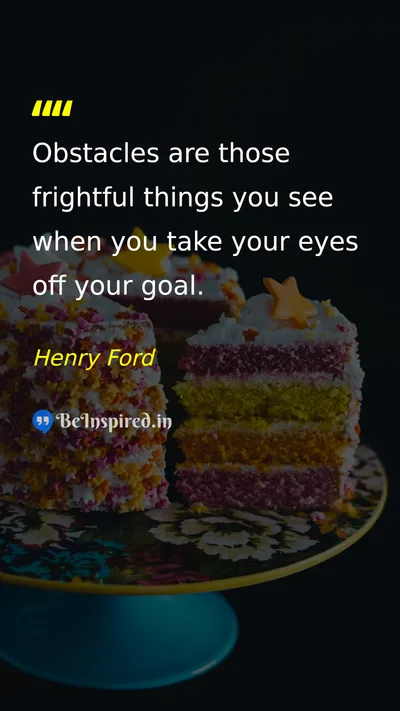 Henry Ford Picture Quote on motivational success dream discipline 