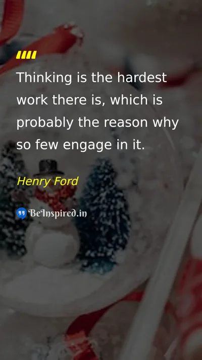 Henry Ford Picture Quote on hard-work discipline wisdom 