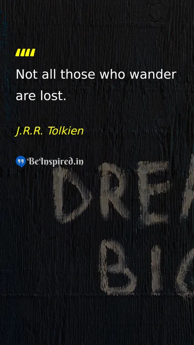 J.R.R. Tolkien Picture Quote on life freedom hope wisdom 