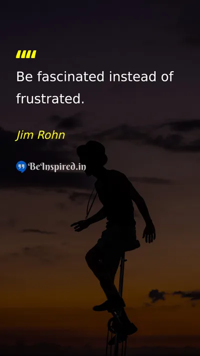 Jim Rohn Picture Quote on attitude perspective growth 