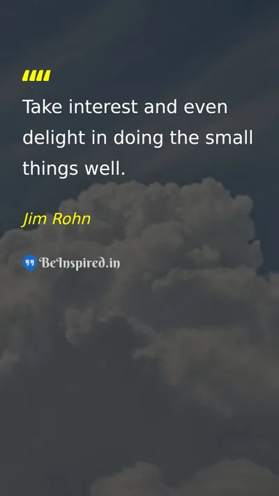 Jim Rohn Picture Quote on discipline hard-work success excellence 