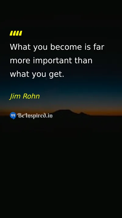Jim Rohn Picture Quote on personal-growth character life 
