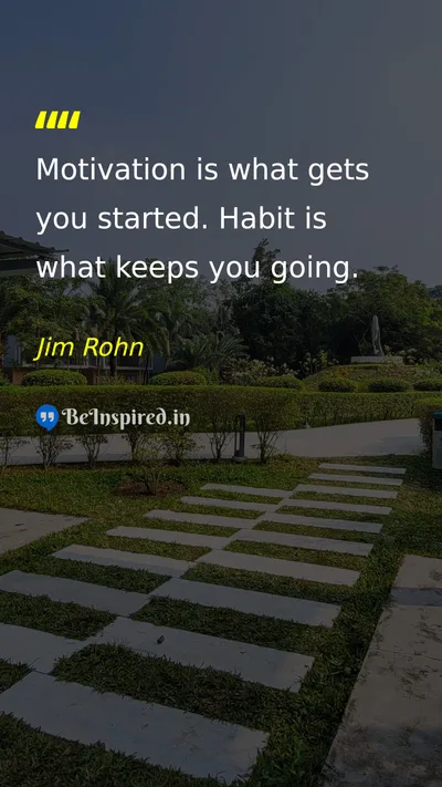 Jim Rohn Picture Quote on motivation discipline success hard-work 