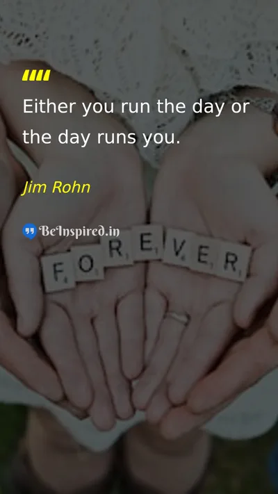 Jim Rohn Picture Quote on discipline life success self-confidence 