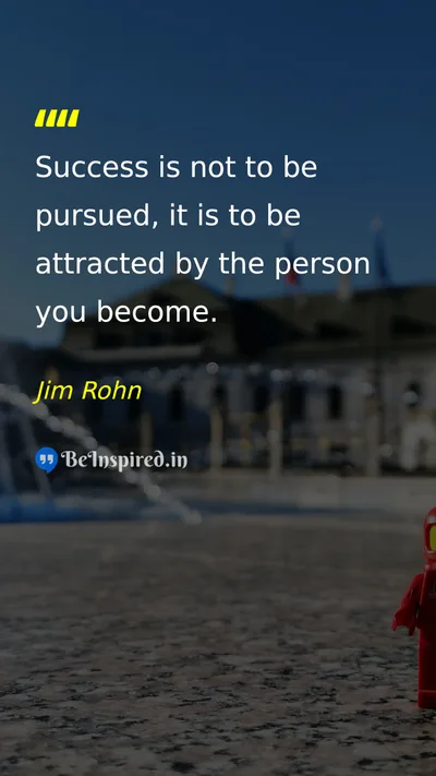 Jim Rohn Picture Quote on success self growth personal-development 