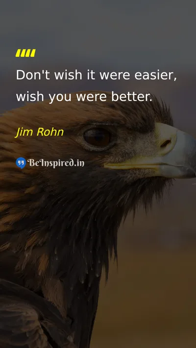 Jim Rohn Picture Quote on self-improvement motivation discipline 