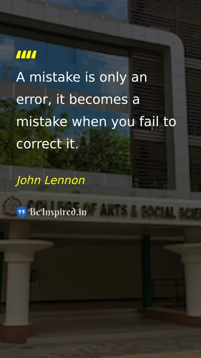 John Lennon Picture Quote on learning change wisdom 