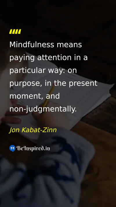 Jon Kabat-Zinn Picture Quote on life peace wisdom 