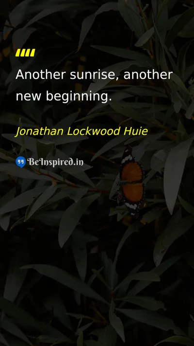 Jonathan Lockwood Huie Picture Quote on hope change life 