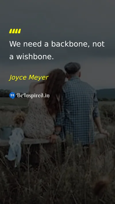 Joyce Meyer Picture Quote on discipline courage self-confidence 