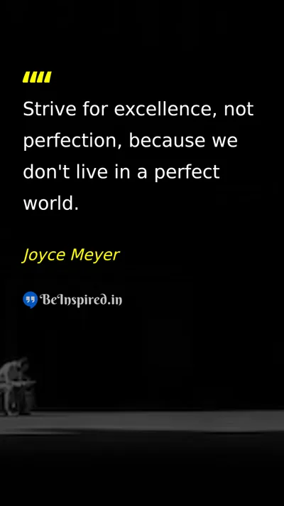 Joyce Meyer Picture Quote on success hard-work discipline 