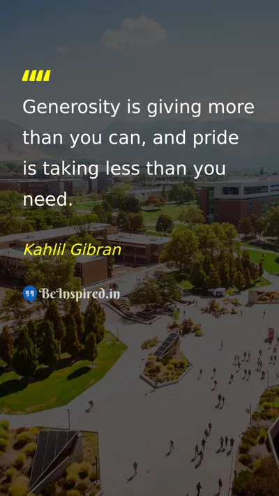 Kahlil Gibran Picture Quote on life wisdom happiness 