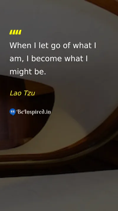 Lao Tzu Picture Quote on change growth self-improvement 