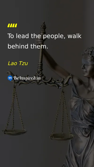 Lao Tzu Picture Quote on leadership 