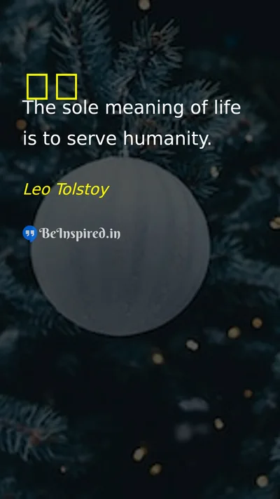 Leo Tolstoy Picture Quote on selfish 
