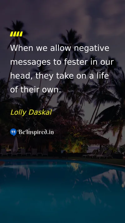 Lolly Daskal Picture Quote on mind self-confidence life 