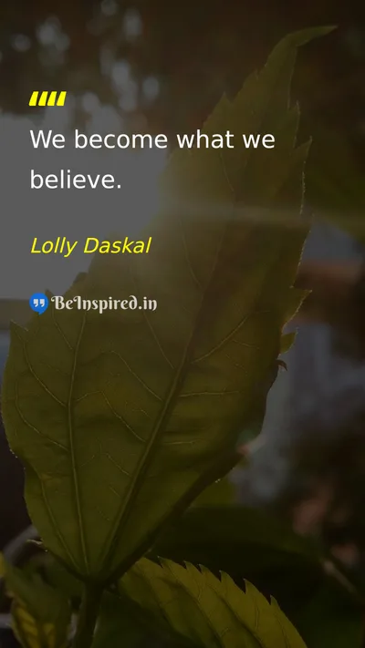 Lolly Daskal Picture Quote on self-confidence life 
