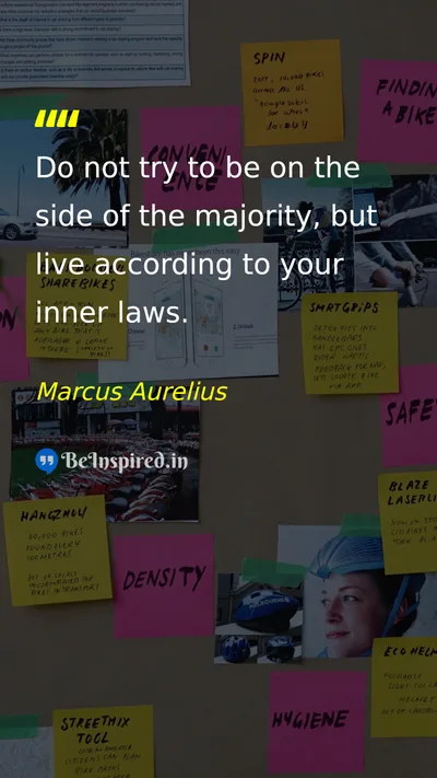 Marcus Aurelius Picture Quote on self-confidence freedom wisdom 