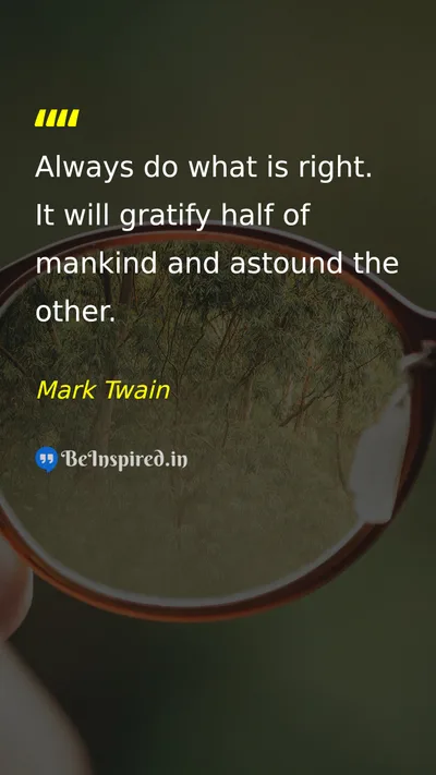 Mark Twain Picture Quote on discipline courage wisdom life 