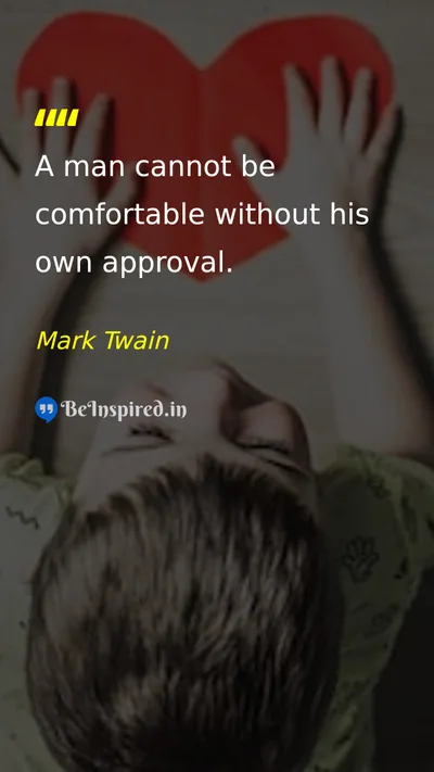 Mark Twain Picture Quote on self-confidence 