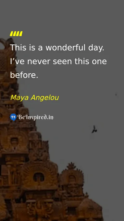 Maya Angelou Picture Quote on happiness gratitude life motivation 