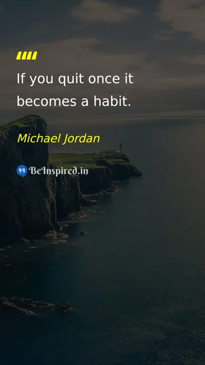 Michael Jordan Picture Quote on discipline hard-work success 
