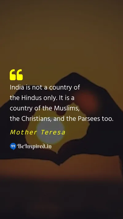 Mother Teresa Picture Quote on love kindness positivity 