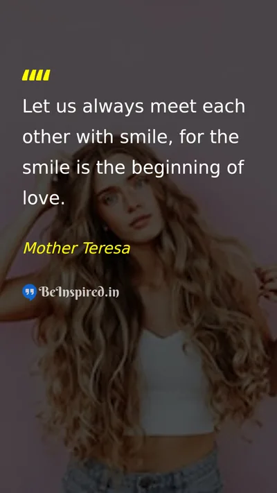 Mother Teresa Picture Quote on love happiness friendship kindness 