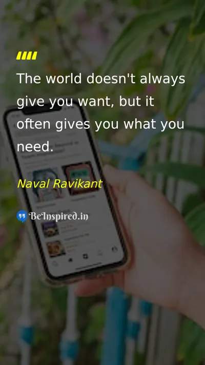 Naval Ravikant Picture Quote on life wisdom 