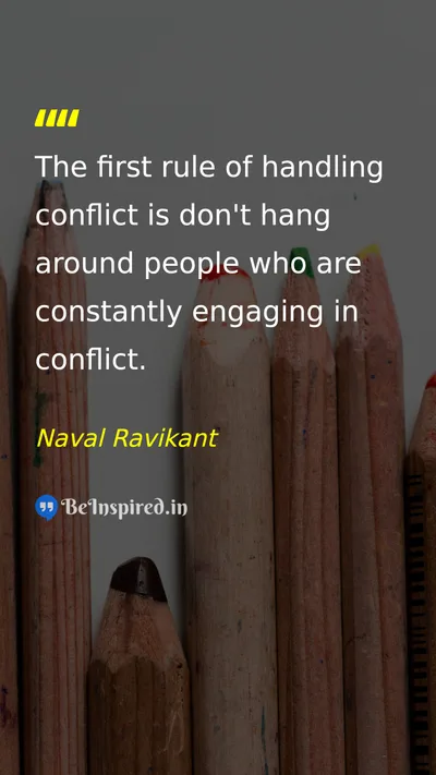 Naval Ravikant Picture Quote on wisdom peace discipline 