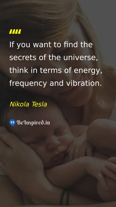 Nikola Tesla Picture Quote on wisdom life 