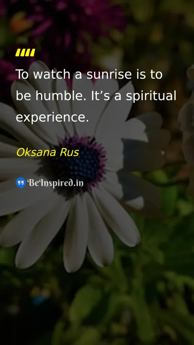 Oksana Rus Picture Quote on nature gratitude wisdom 