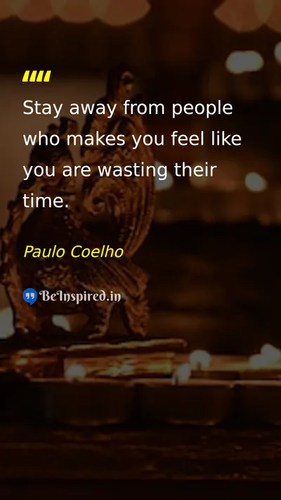 Paulo Coelho Picture Quote on self-confidence life happiness 