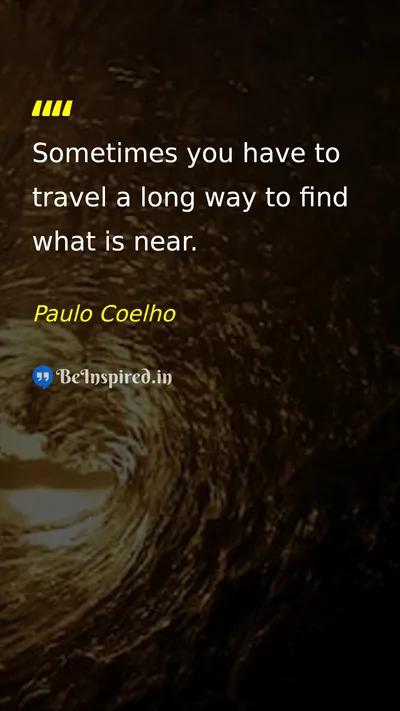Paulo Coelho Picture Quote on life wisdom 