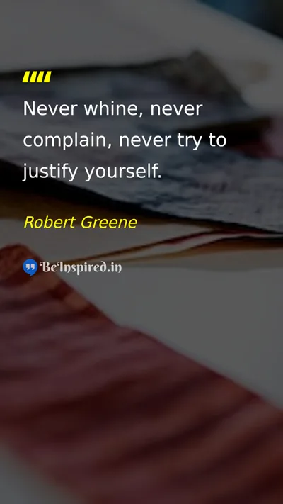 Robert Greene Picture Quote on discipline self-control character strength 