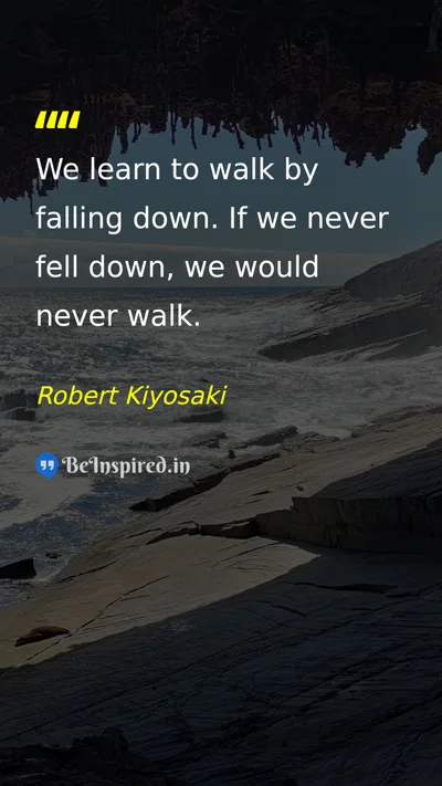 Robert Kiyosaki Picture Quote on education life wisdom change 