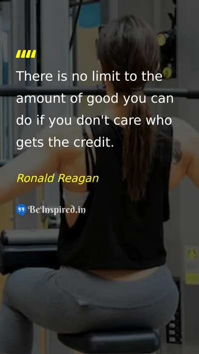 Ronald Reagan Picture Quote on leadership gratitude good 