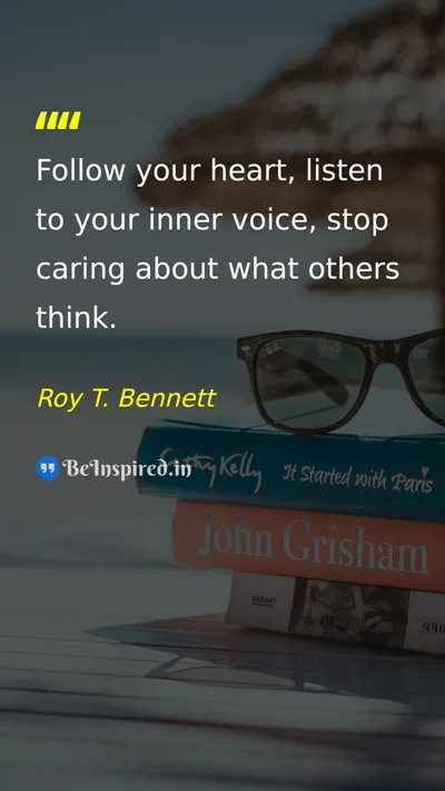 Roy T. Bennett Picture Quote on self-confidence courage freedom happiness 