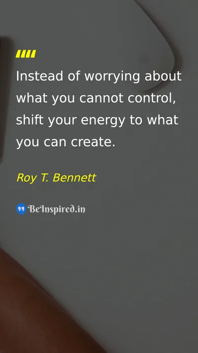 Roy T. Bennett Picture Quote on change action self-confidence 