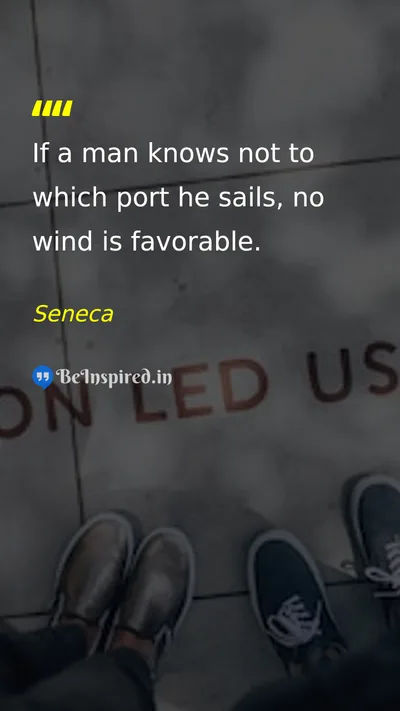 Seneca Picture Quote on life discipline wisdom 