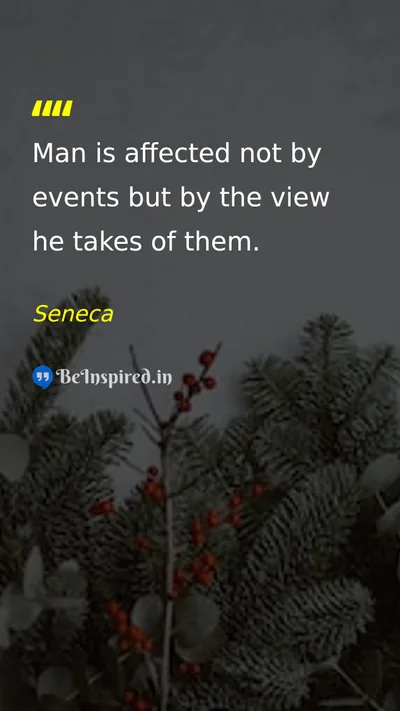 Seneca Picture Quote on wisdom change life 
