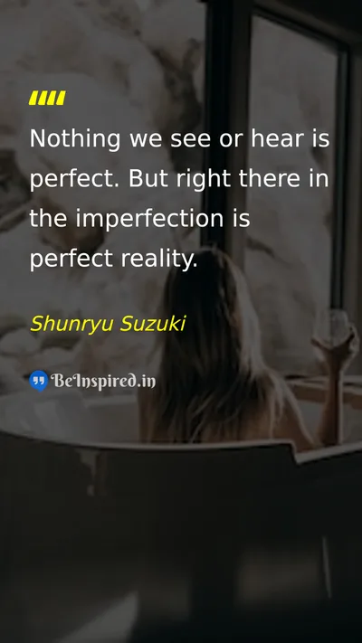 Shunryu Suzuki Picture Quote on life wisdom 