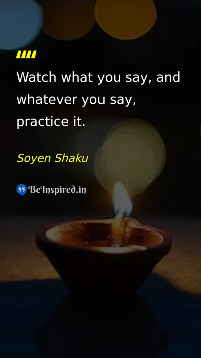 Soyen Shaku Picture Quote on discipline wisdom self-confidence 