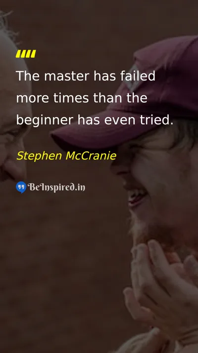 Stephen McCranie Picture Quote on hard-work discipline success life 