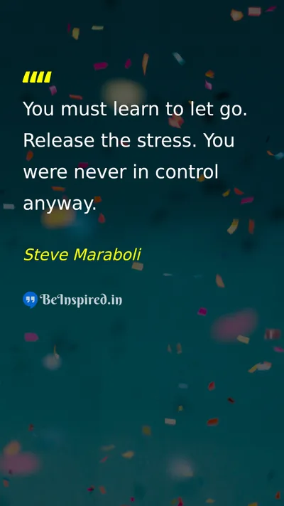 Steve Maraboli Picture Quote on life peace wisdom 