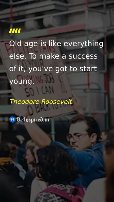 Theodore Roosevelt Picture Quote on life success discipline 