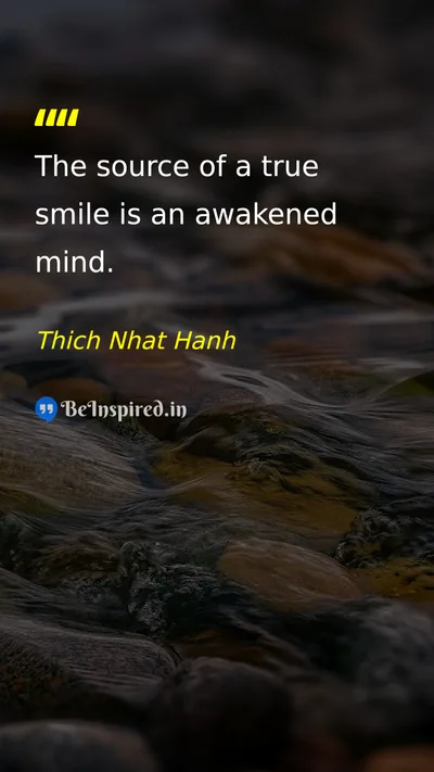 Thich Nhat Hanh Picture Quote on happiness wisdom peace 