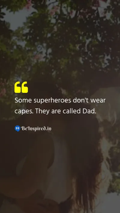 Unknown Picture Quote on father love strength 