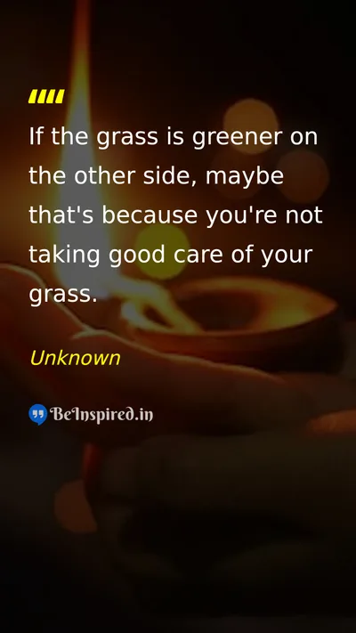 Unknown Picture Quote on self-improvement gratitude comparison perspective 