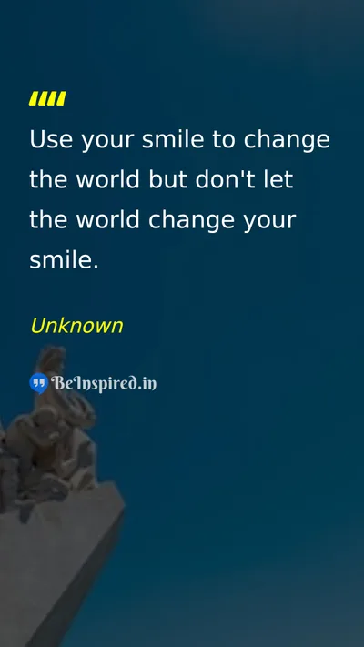 Unknown Picture Quote on happiness change 